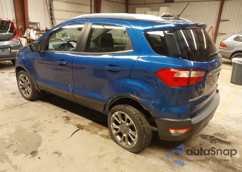 2019 Ford Ecosport Titanium from USA, damaged, VIN MAJ6S3KL9KC282076